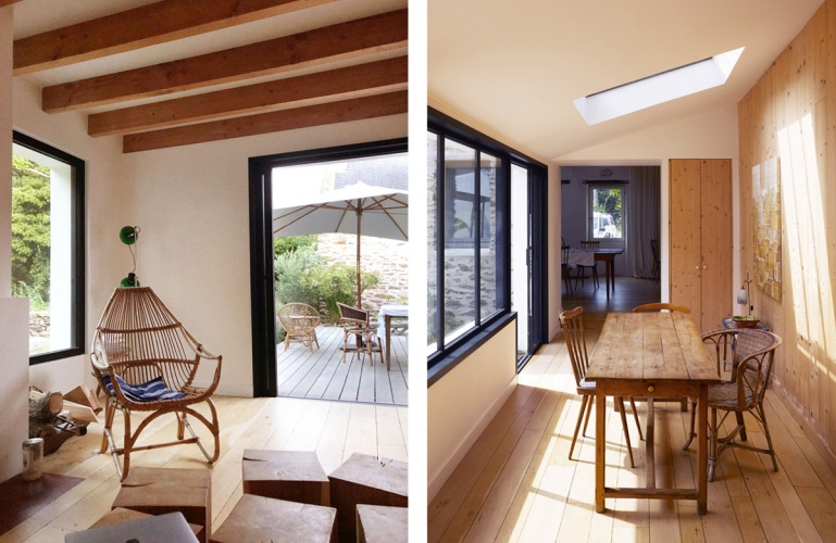 Cur de Hameau : Kevin Velghe Architecte Belle Ile en Mer - Coeur de Hameau  Paire 2