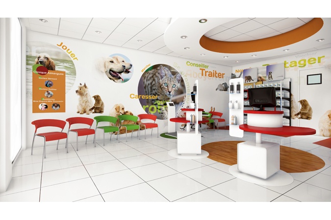 Concept vtrinaire ROYAL CANIN : Concept rond