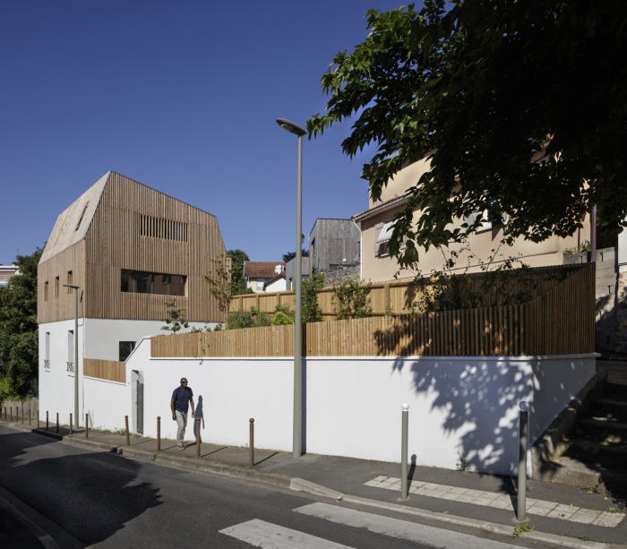 Extension en bois et restructuration d'une maison : 2